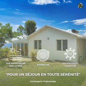 Villa détente vue mer st leu 6 personnes